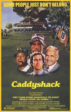 Смотреть фильм Гольф-клуб (Мальчик для гольфа) / Caddyshack (1980) онлайн